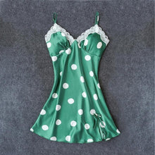 Load image into Gallery viewer, Sexy Red Womens Silky Sleep Pajamas Strap Top Sleepwear Nightdress Bathrobe Home Wear Nightgown Robe Bath Gown Sleepshirts